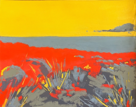 High Chroma II Lava by artist Sarah Leslie